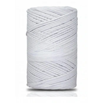 Pamuk Makrome 2 mm Beyaz