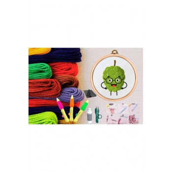 Punch Seti Nakış Seti Kasnaklı Kendin Yap Seti Seri 137