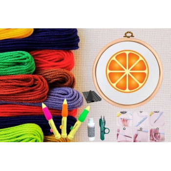 Punch Seti Nakış Seti Kasnaklı Kendin Yap Seti Seri 48