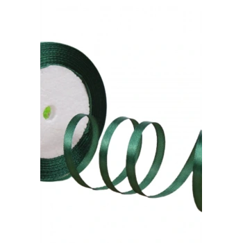 Saten Kurdele 2 cm 10 Metre Haki