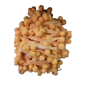 Sıralı Ponpon 1 Metre Hardal