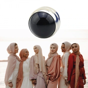 Tekli Güçlü Mıknatıslı Eşarp Şal Mıknatısı