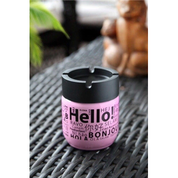 Cam Kokusuz Küllük 425 Cc Hello Desenli Pembe (599)