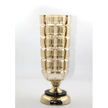 Cam Şamdan Tekli Model 4