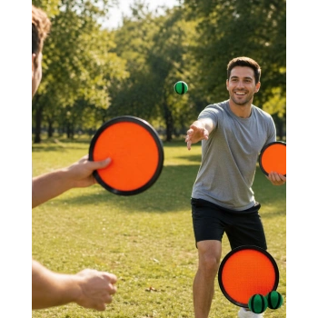 Catch Ball Set Çocuklar İçin Top Yakalama Oyunu Eğlence Seti
