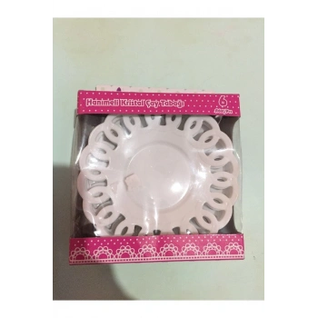 Çay Tabağı Kırılmaz 6 Adettm739 (599)