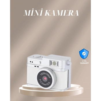 Cep Boy Vintage Dijital Kamera Led Destekli Full Hd Video