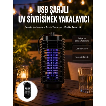 Çevre Dostu Elektrikli Sivrisinek Öldürücü Lamba – 50m² Etki Alanı Yeni Nesil