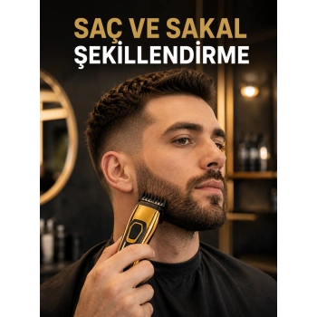 Çift Kademeli Güç Modlu Kablosuz Kişisel Bakım Seti