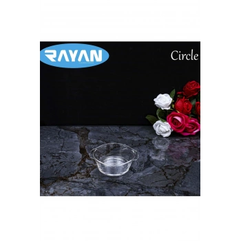 Circle Tekli Yuvarlak Cam Kahvaltılık81474 (599)