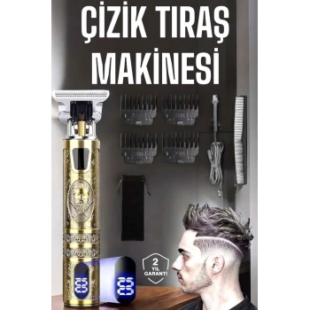 Çizik Tıraş Makinesi Şarjlı Paslanmaz Çelik Bıçaklı Uzun Ömürlü
