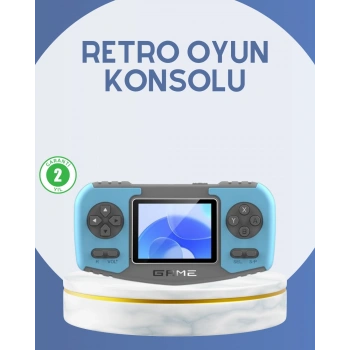 Çocuklara Özel Retro Oyun Konsolu Portatif Eğlence Cihazı