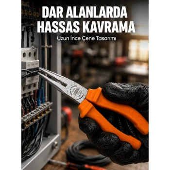 Dar Alanlarda Hassas Çalışma İçin Dövme Çelik Kargaburun