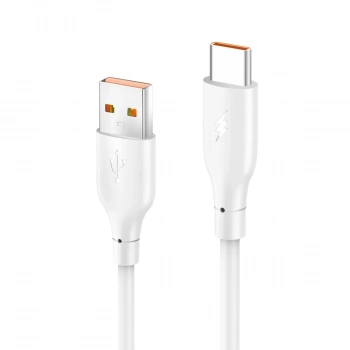 Dc65 Usb To Type-c 1m 3.0a Hızlı Şarj Kablo - Beyaz