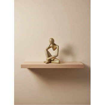 Dekoratif İnsan Figürü Sarı