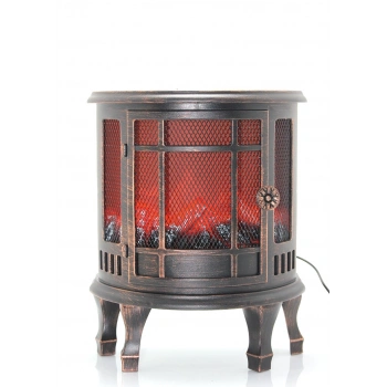 Dekoratif Ledli Şömine Lamba Alk4594