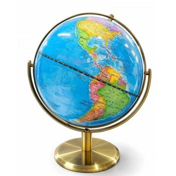Dekoratif Masa Üstü Dünya Küre Alk5257