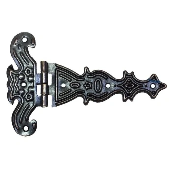 Dekoratif, Sac Tek Kuyruklu Menteşe - 40x68 Mm, Küçük, Eskitme, 100 Adet