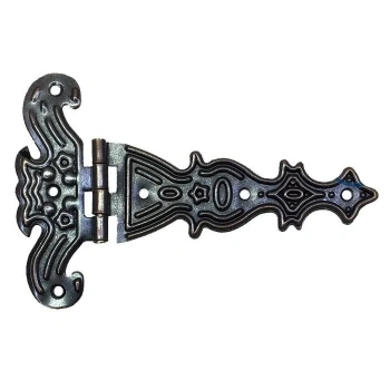 Dekoratif, Sac Tek Kuyruklu Menteşe - 69x102 Mm, Büyük, Eskitme, 1 Adet