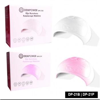 Dempower Oje Kurutucu Fototerapi Makinesi Kedi Motifli