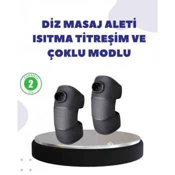 Diz Ve Dirsek İçin Isıtmalı Masaj Dizlik Aparatı