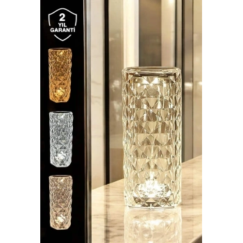 Dokunmatik Kristal Gece Lambası Hediyelik