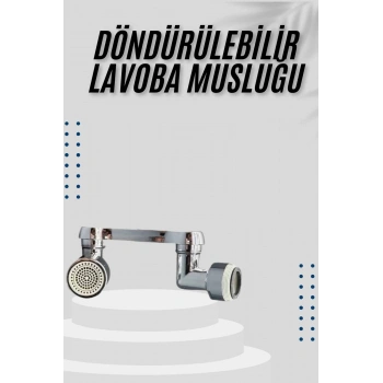Dönebilen Musluk Başlığı Akrobat Mutfak Banyo Musluk Ucu Başlığı Oynar Başlıklı