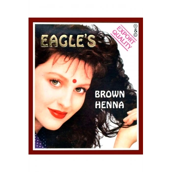Eagles Orijinal Hint Kınası Saç Boyası Kahverengi - Brown Henna-1246 (599)