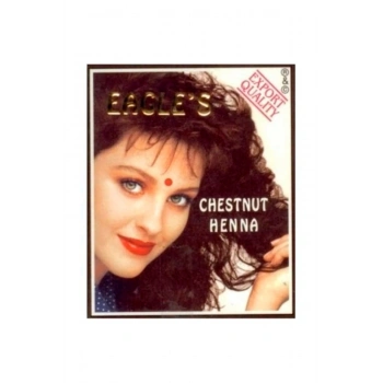 Eagles Orijinal Hint Kınası Saç Boyası Kestane Rengi - Chestnut Henna-1938 (599)