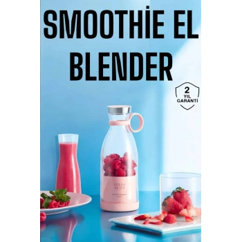 El Blender Bardak Blender Şarjlı Taşınabilir Meyve Sıkcağı Smoothie