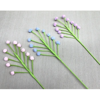 El Örgüsü Dekoratif Tomurcuk Çiçeği Alk4975