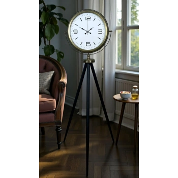 Elegant Vintage Tripod Ayaklı Saat