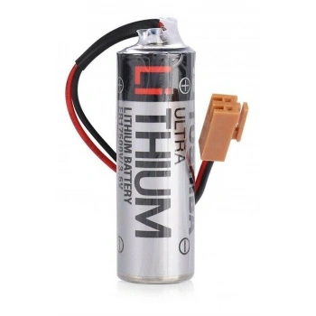 Er17500V 3.6V A Size Lithium Pil  Kahverengi Soket (599)