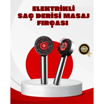Esansiyel Yağ Hazneli Led Saç Bakım Masaj Tarağı