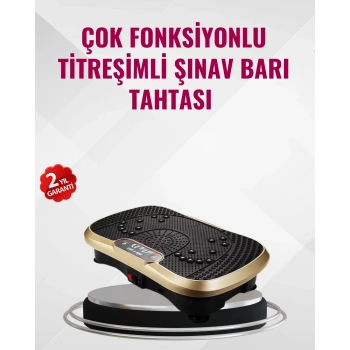 Ev Tipi Titreşimli Spor Aleti Yağ Yakım Destekli Tasarım