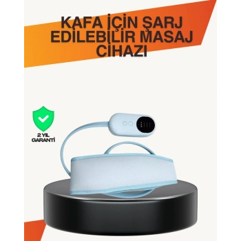 Evde Spa Etkisi Sunan Isıtmalı Baş Masaj Cihazı