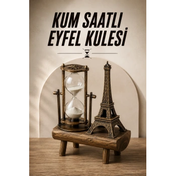 Eyfel Kuleli Kum Saati