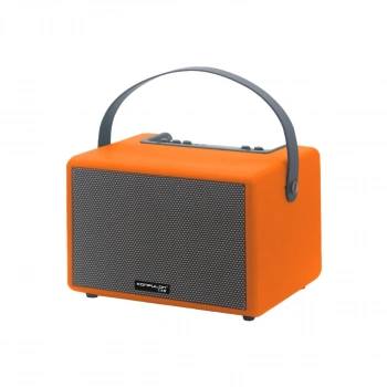F31 50w Sürücülü 2 Adet Mikrofonlu Bt 5.2 Kablosuz Hoparlör - Turuncu