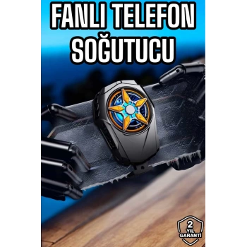 Fanlı Radyatör Soğutucu Telefon Soğutucu Tüm Telefonlara Uyumlu