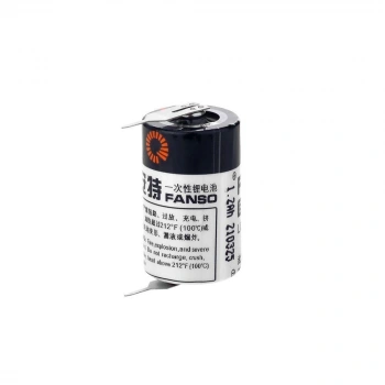 Fanso Er14250h 3.6v 1/2 Aa Size Lithium Pil (li-socl2) 2 Pın