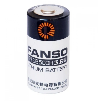 Fanso Er26500h 3.6v C Size Lithium Pil (li-socl2)