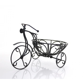 Ferforje Dekoratif Bisiklet Çiçeklik St00077