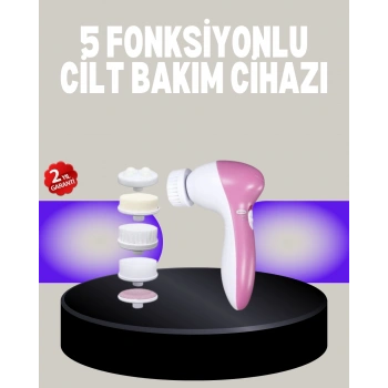 Fırçalı Yüz Temizleme Ve Spa Masaj Cihazı