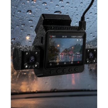 Full Hd Araç Kamerası 170 Derece Geniş Açılı Park Modlu Kayıt Cihazı
