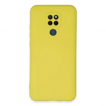 General Mobile Gm 20 Kılıf Nano İçi Kadife Silikon - Sarı