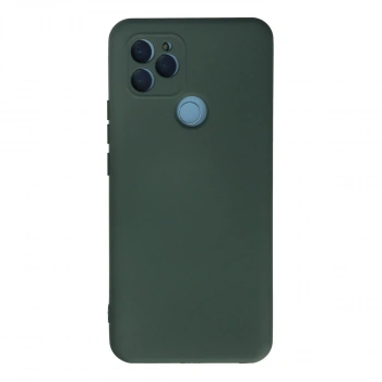 General Mobile Gm 21 Kılıf Nano İçi Kadife Silikon - Koyu Yeşil