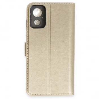 General Mobile Gm 23 Se Trend S Plus Kapaklı Kılıf - Gold