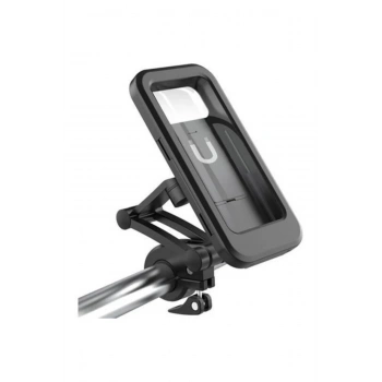 Gidon Bağlantılı Su Geçirmez Mıknatıslı Motorsiklet Telefon Tutucu