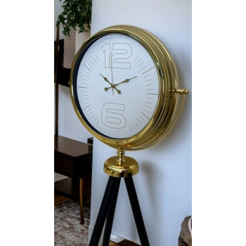 Gold Noble Radiance Tripod Ayaklı Saat