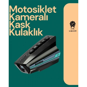 Golook Destekli Motosiklet Kask Kamerası – 50 Saat Pil, Geniş Açı